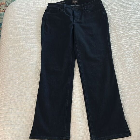 NYDJ Women's Misses black Sheri Slim 6 - Picture 3 of 8